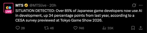 Japanese Game Developers Use AI