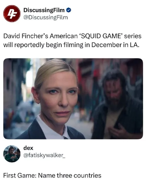 Squid Game Name Three Countries