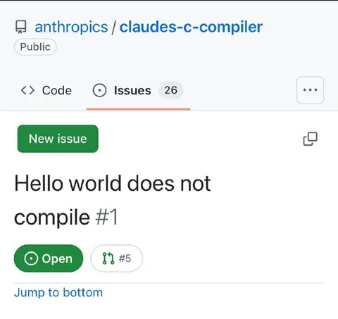 Hello World Does Not Compile