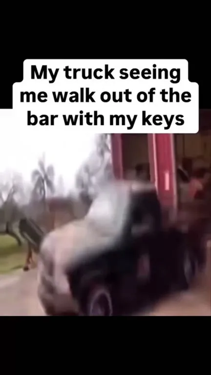 Truck Sees the Bar Keys
