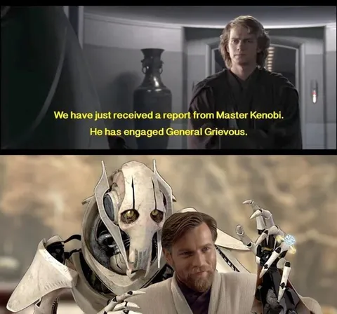 General Grievous Has Been Engaged