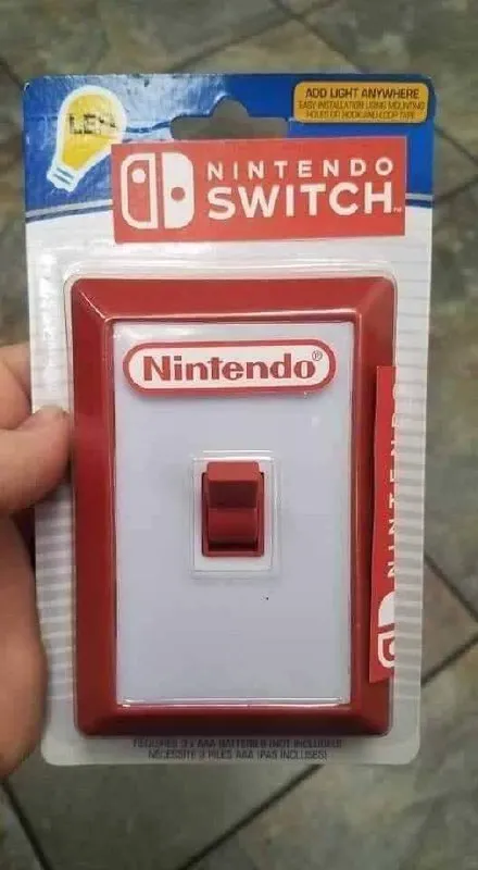 Nintendo Switch Light Switch