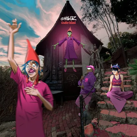 Gorillaz Cracker Island Shrine