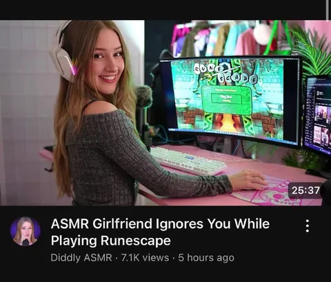 ASMR Girlfriend Ignores You