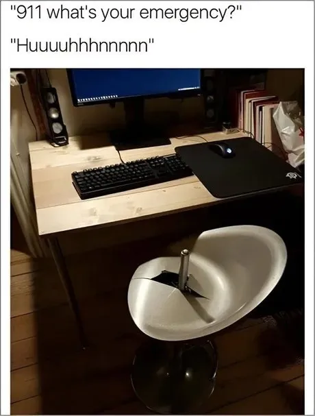 911 Emergency Desk Setup
