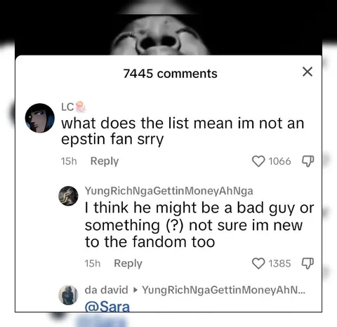 New Fan Misunderstands the List