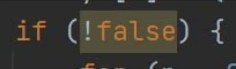 If Not False