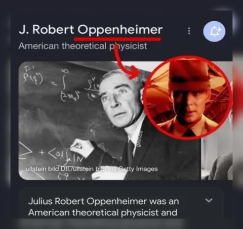 Oppenheimer Search Results Confusion