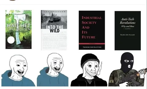 Reading Progression to Unabomber