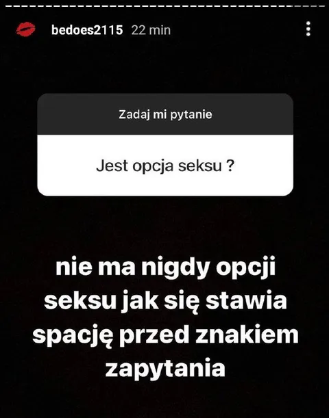 Opcja seksu przed znakiem zapytania