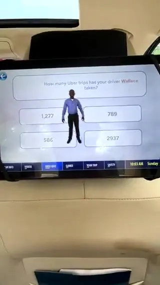 Uber Driver Quiz Goes Too Far