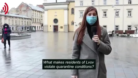 Lvov Quarantine Street Interview