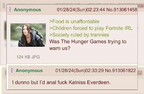 Was The Hunger Games Warning Us?