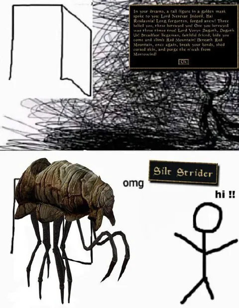 Silt Strider Says Hi