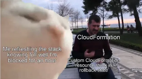 CloudFormation Rollback Wait