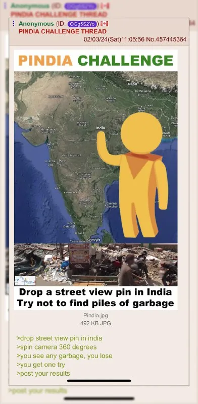 Pindia Garbage Street View Challenge
