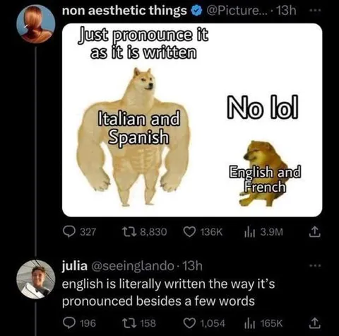 Just Pronounce It as Written