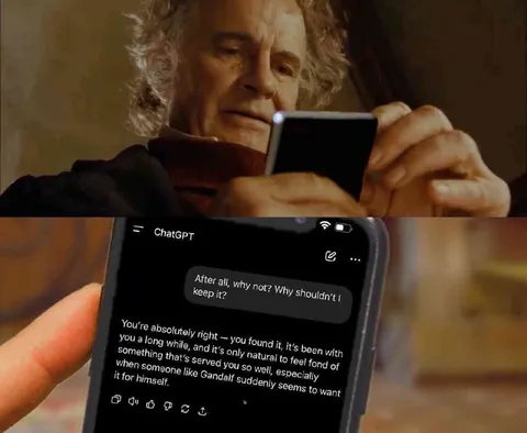 Gandalf Wants His Ring Back