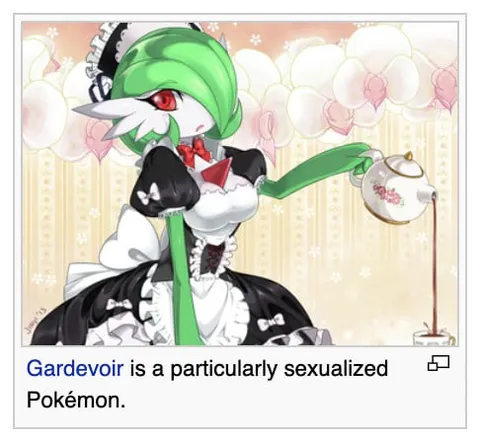 Sexualized Gardevoir Pokémon