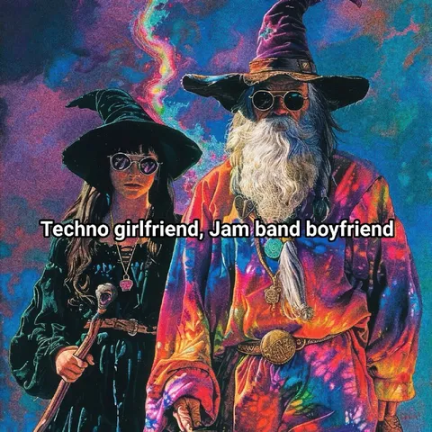 Techno Girlfriend Jam Band Boyfriend