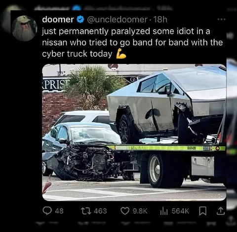 Cybertruck Goes Band for Band
