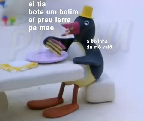 Pingu pede um bolim