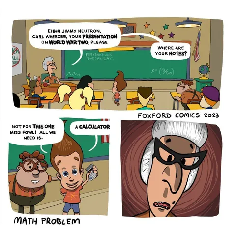Jimmy Neutron Math Problem