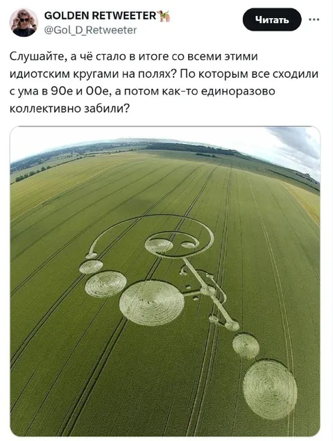 Что стало с кругами на полях
