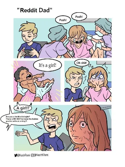 Reddit Dad Learns It’s a Girl