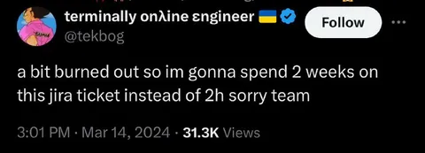 Two Weeks on One Jira Ticket