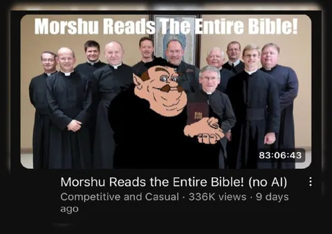 Morshu Reads the Entire Bible