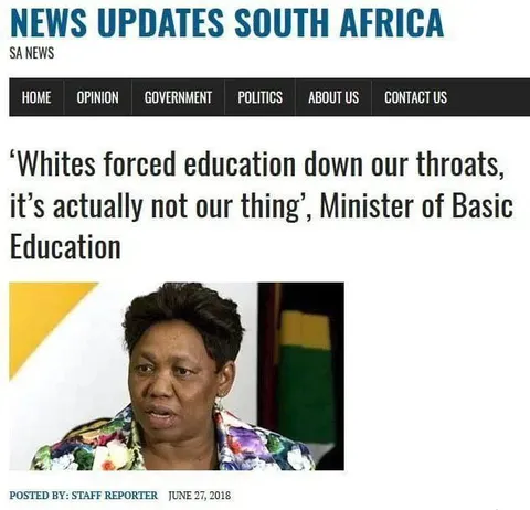 Whites Reject Forced Education