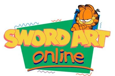 Garfield Sword Art Online Parody