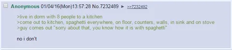 Spaghetti on Every Surface