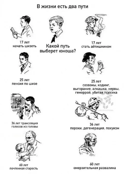 В жизни есть два пути