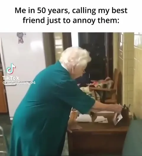 Calling My Best Friend to Annoy Them