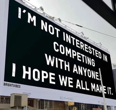 Not Interested in Competing