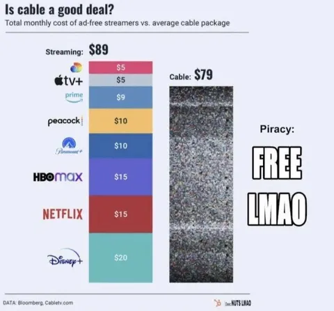 Cable TV Versus Streaming