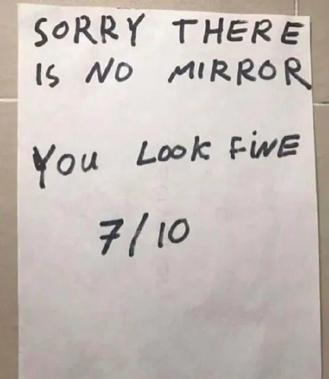 Sorry There Is No Mirror