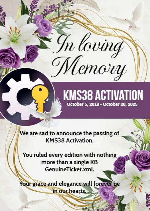 In Loving Memory of KMS38