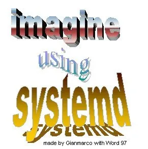 Imagine Using systemd