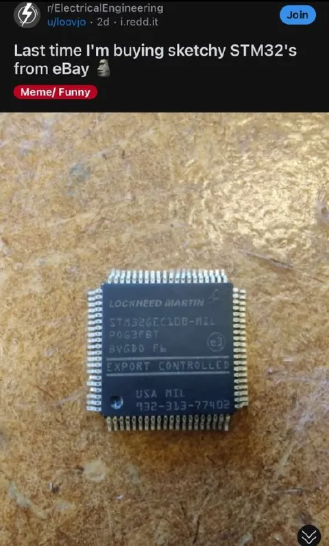 Sketchy STM32 from eBay