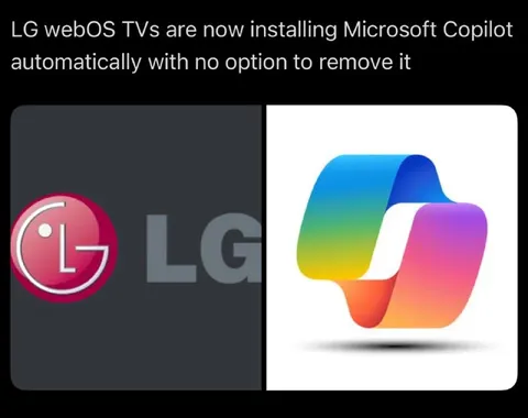 LG TV Gets Copilot