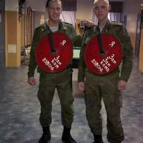Замкомвзвода на учениях