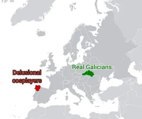 Delusional Cosplayers vs Real Galicians