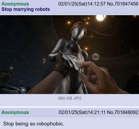Stop Marrying Robots