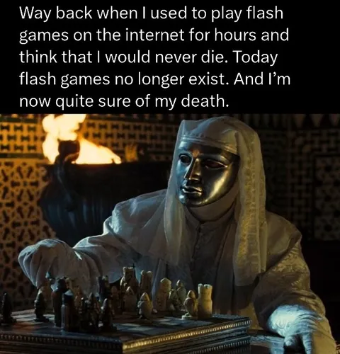 Flash Games and Impending Death