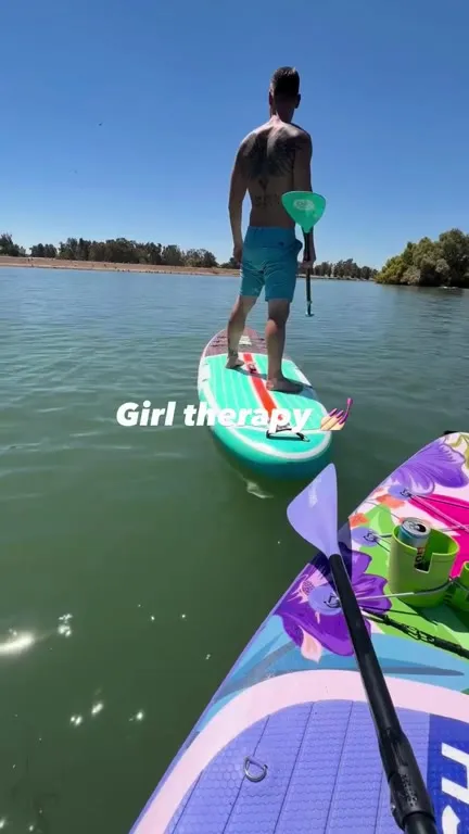 Girl Therapy Paddleboard Fail