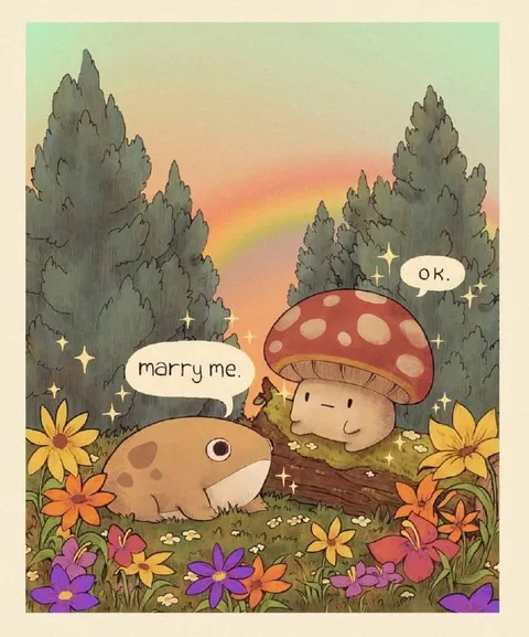 Mushroom Accepts the Proposal