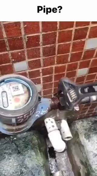 Pipe Turns Into Wire